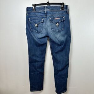 Hudson Jeans Womens Size 28 Blue‎ Denim Collin Flap Skinny Jean